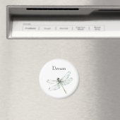 Chic Blue Dragonflies Dream Magneet (Insitu (Vaatwasser))