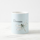 Chic Blue Dragonfly Dream Koffiemok (Center)