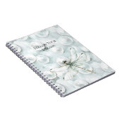 Chic Blue Dragonfly Dream Notitieboek (Rechterzijde)