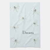 Chic Blue Dragonfly Dream Theedoek (Verticaal)
