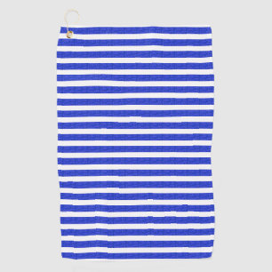 Chic Blue Geometrische Popcorn Anime Golf Handdoek