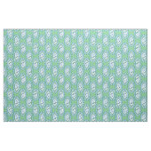 Chic Blue  Periwinkle Floral Pattern Stof (Fat Quarter)