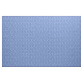 Chic Blue  Periwinkle Floral Pattern Stof (Yard (91,4 cm))
