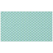Chic Blue  Periwinkle Floral Pattern Tafelkleed (Voorkant (Horizontaal))