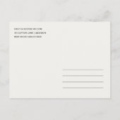 CHIC BLUSH BURGUNDY ROOS FLORAL WEDING DANK U AANKONDIGINGSKAART (Achterkant)