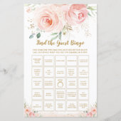 Chic Blush Floral Fun Bridal vind het Jongste Bing (Voorkant)