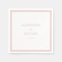 Chic Blush Franse geïnspireerde bruiloft