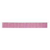 Chic Blush Pink Glitter Style Vertical Stripes Satijnen Lint (Voorkant)