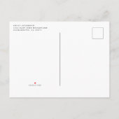 Chic Blush Pink Waterverf Gold Virtual Shower Uitnodiging Briefkaart (Achterkant)