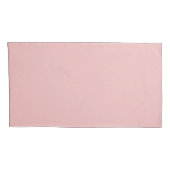 Chic Blush Roze Kussen Hoesje in King Size Kussensloop (Achterkant-Rechts)