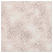 Chic Blush roze luipaard afdrukken Stof (Close Up)