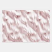Chic Blush Roze Zebra Animal Verjaardag Inpakpapier Vel (Voorkant 2)