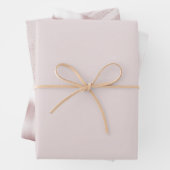 Chic Blush Roze Zebra Animal Verjaardag Inpakpapier Vel (In situ)