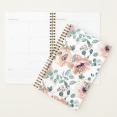 Chic Blush Waterverf Flowers Planner (Display)