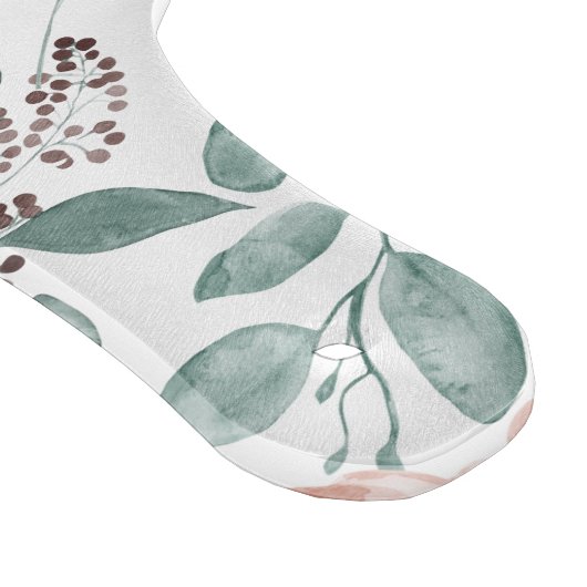 Chic Blush Waterverf Flowers Snijplank (Hoek)