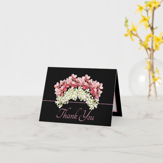  Chic Boeket Orchidee Kroonbloemen Dank u Kaart (Gele Bloem)