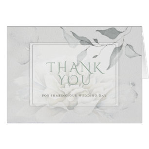 Chic Boho Alabaster Dahlia rustieke Waterverf