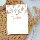 Chic Boho Birds | Afstuderen Advies en Wensen Informatiekaartje