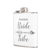 Chic Boho Bruid Stam Geschenk Heupfles (Links)