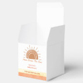 Chic Boho Desert Hier komt het Son Baby shower Bedankdoosjes (Geopend)