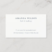 Chic Boho Dreamcatcher Waterverf Loyalty Kaart Visitekaartje (Achterkant)