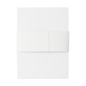 Chic Boho Feather Dreamcatcher Waterverf bruiloft Uitnodigingen Wikkel (Achterkant Voorbeeld)