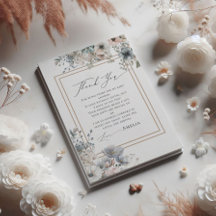 Chic Boho Floral Elegant Boheems Baby shower