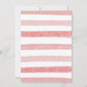 Chic Boho Rainbow en Clouds Pastel Pink Birthday Kaart (Achterkant)