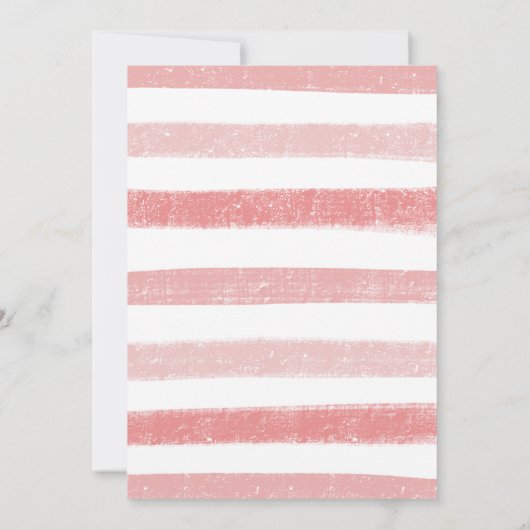 Chic Boho Rainbow en Clouds Pastel Pink Birthday Kaart (Achterkant)