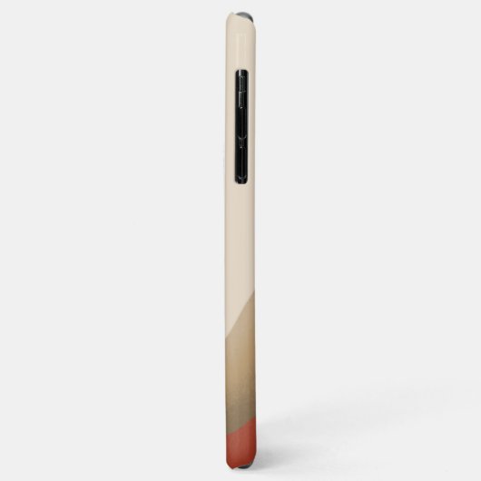 Chic Boho Terracotta Desert Cactus Case-Mate iPhone Case (Achterkant/links)