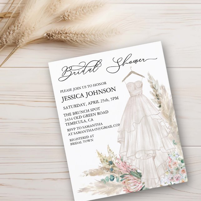 Chic Boho Vrijgezellenfeest Wedding Dress Waterver (Creator heeft geüpload)