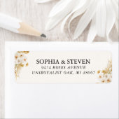 Chic Boho Wedding with Beige and Yellow Blooms Etiket (Insitu)