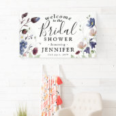 Chic Boho Wildflower Vrijgezellenfeest Spandoek (Insitu)