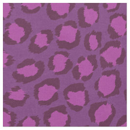 Chic bold orchid paars cheetah afdrukpatroon stof
