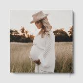 Chic Bonjour bebe baby shower Gastenboek (Achterkant)