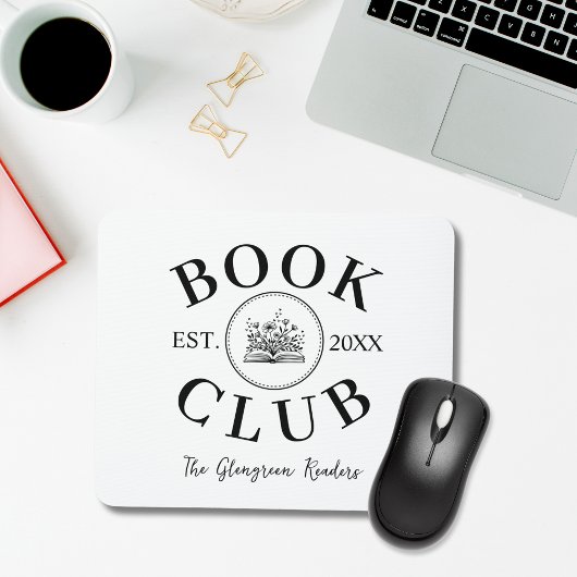 Chic Book Club Leden Gepersonaliseerde Gift Mousep Muismat