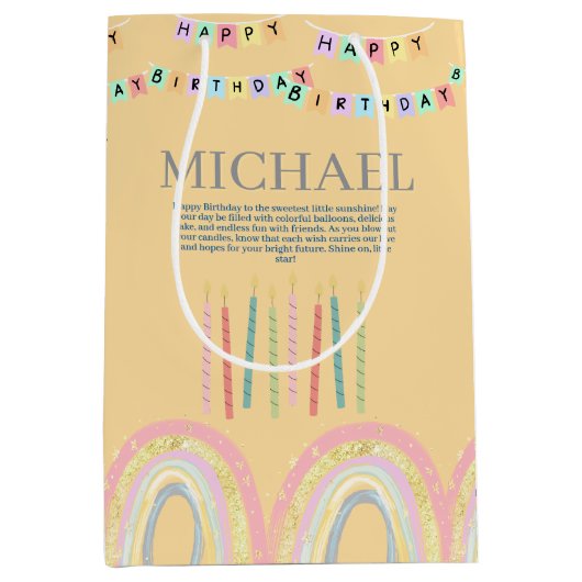 Chic Borse Paper Bags Medium Cadeauzakje (Voorkant)