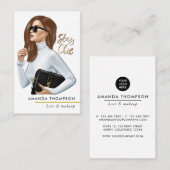 Chic Boss Beauty Mode Visitekaartje (Voorkant / Achterkant)
