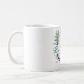 Chic Botanical Wreatmonogram Koffiemok (Links)