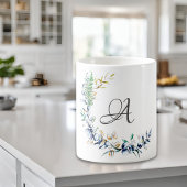 Chic Botanical Wreatmonogram Koffiemok