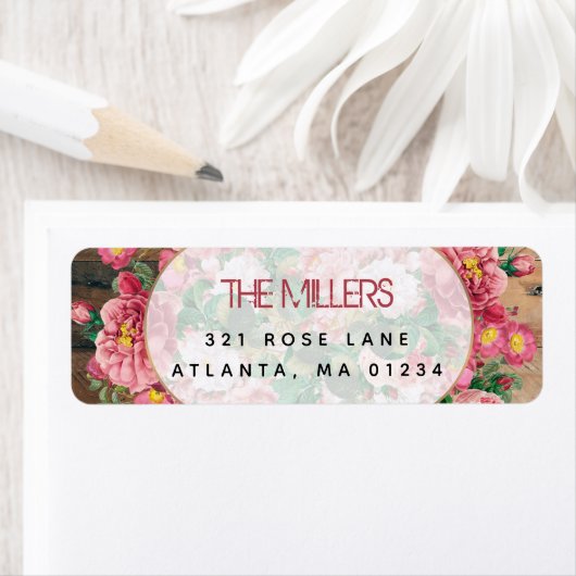 Chic Botanical  Wreatshout Etiket (Insitu)