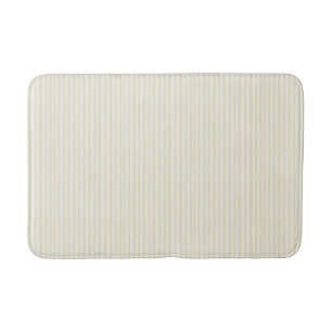 Chic Boter Gele Strepen Badmat