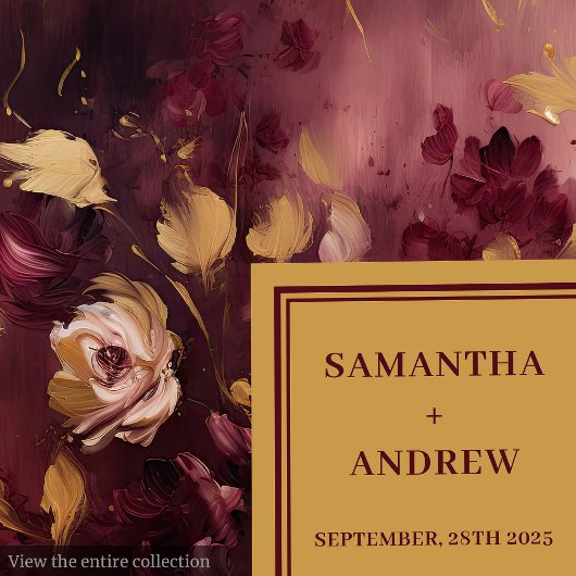 Chic Bourgogne Blush Goud Trouwpapier Servetten