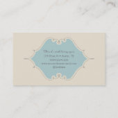  Chic Boutique Hanger Kleding Mode Visitekaartje (Achterkant)