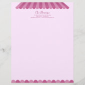 Chic Boutique letterhead Gepersonaliseerd Briefhoofd (Voorkant)