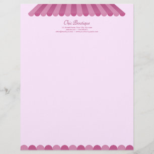 Chic Boutique letterhead Gepersonaliseerd Briefhoofd