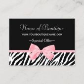 Chic Boutique Light Pink Ribbon kortingsbon Kortingskaartje (Voorkant)