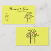 Chic Boutique Yellow Visitekaartje (Voorkant / Achterkant)