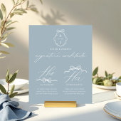 Chic Bows & Bowtie zijn haar handtekening Drink br Acryl Bord