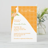 Chic Bridal Shower Uitnodiging (Staand voorkant)